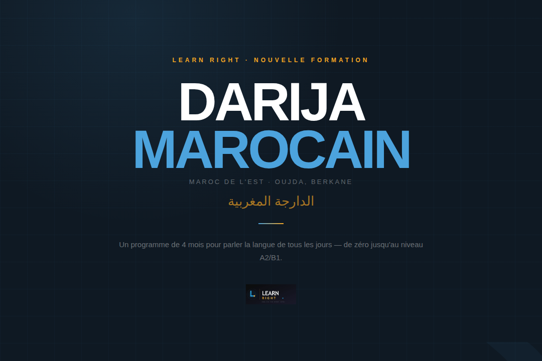 Darija Marocain